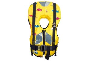 Crewsaver Reddingsvest Supersafe 150N met harnas geel