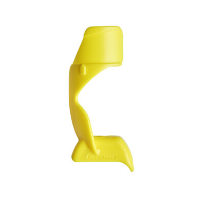 Crewsaver Gaspatroonhouder Exolok Unit en 2 stickers (voor Halkey roberts handmatig Head) geel