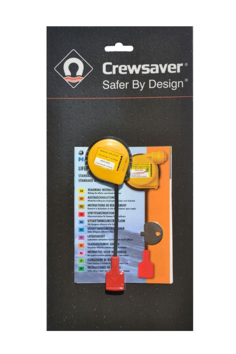 Crewsaver Smeltcapsule Hammar Manual Capsule Converts hammar to handmatig