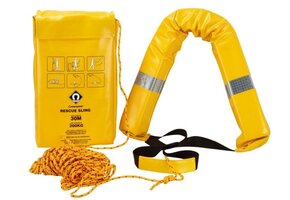 Crewsaver Rescue Sling met 30 mtr lijn geel
