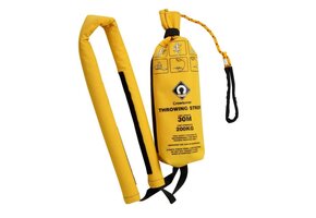 Crewsaver Rescue line met 30 mtr lijn en strop geel