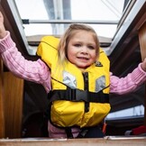 Crewsaver Reddingsvest Spiral 100N geel/zwart