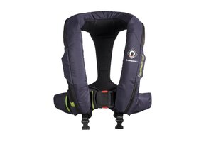 Crewsaver Reddingsvest ErgoFit 190N Hammar met harnas, licht & hood navy/ groen