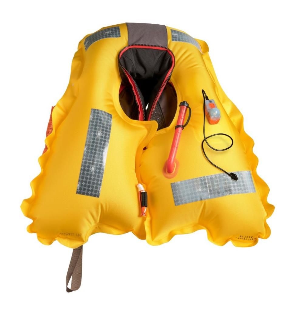Crewsaver Reddingsvest Crewfit 180N Pro auto met harnas and licht