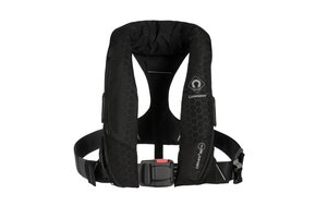 Crewsaver Reddingsvest Crewfit+ 180N Pro auto met licht & hood zwart