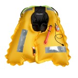 Crewsaver Reddingsvest Crewfit+ 180N Pro auto met harnas, licht & hood zwart