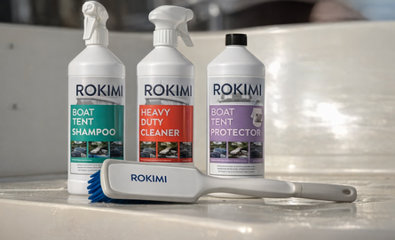 Zo reinig en impregneer je jouw bootkap, tent of cabriokap (stappenplan)