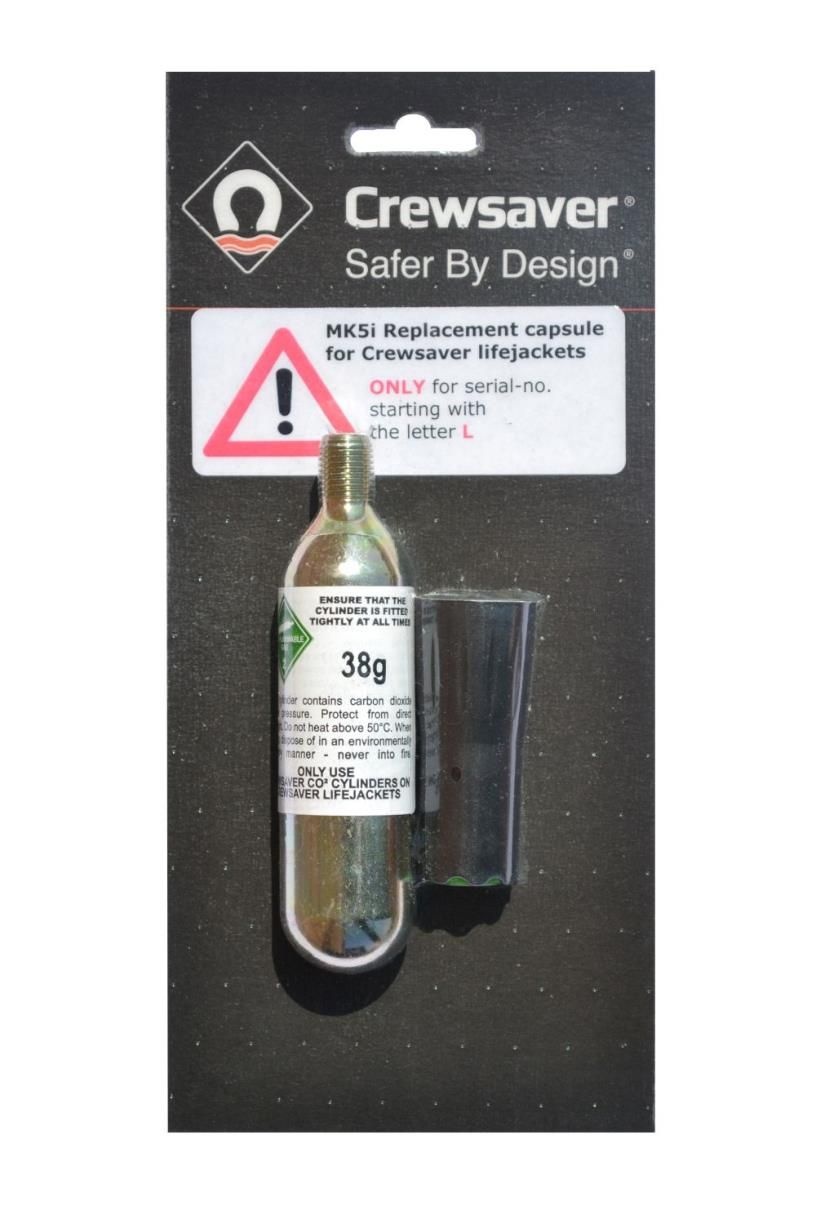 Crewsaver Herlaadset 38g Automatic Rearm Pack voor Crewsaver 180N & 190N vesten