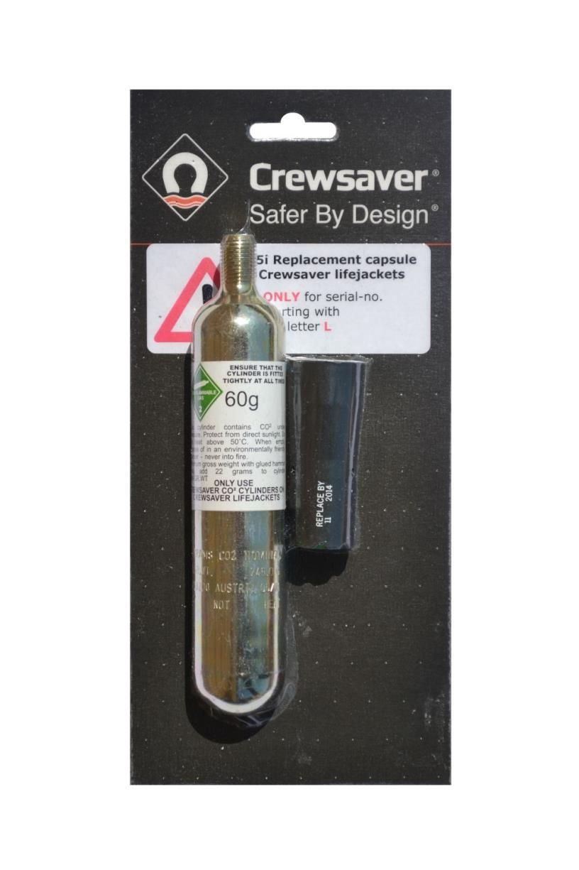 Crewsaver Herlaadset 60g Automatic Rearm Pack voor Crewsaver 290N vesten