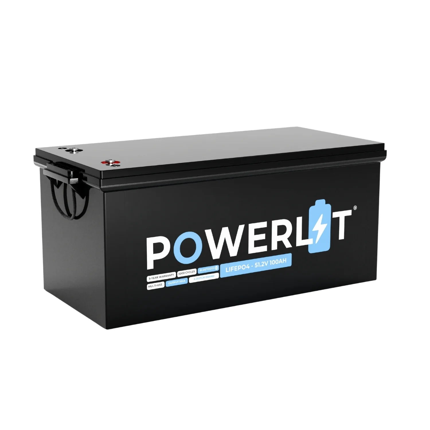 Powerlit 48V 100Ah LiFePO4 accu met uitleesmodule