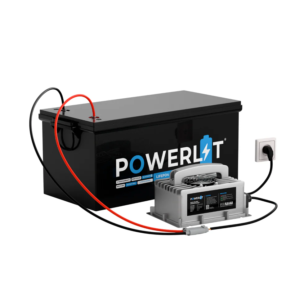Powerlit 48V 10A LiFePO4 IP67 Lader, foto 5 van 5
