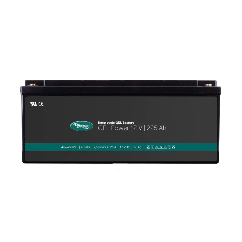 WhisperPower GEL Accu 12 V – 225 Ah