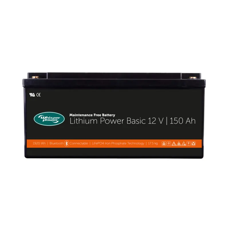 WhisperPower Lithium Power Basic 12 V – 150 Ah
