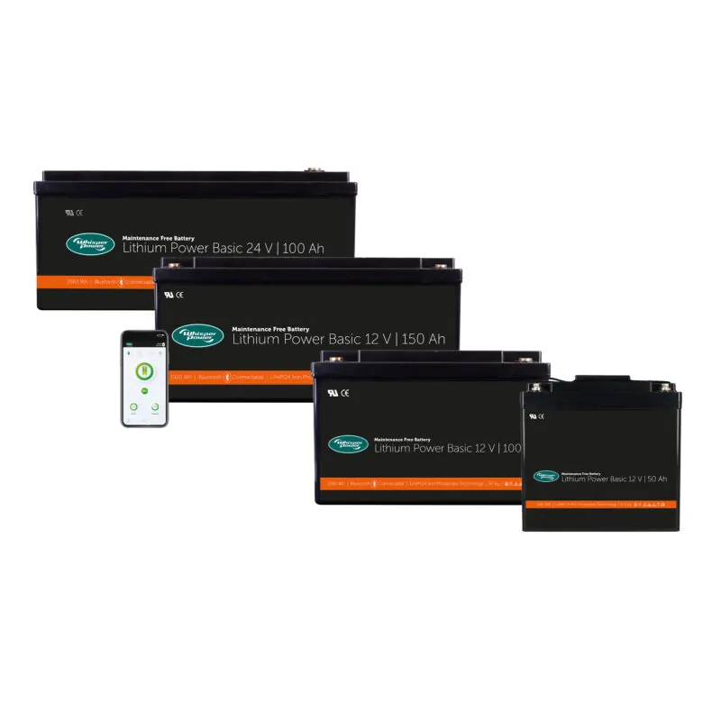 WhisperPower Lithium Power Basic 24 V – 100 Ah