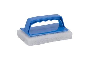 SJIPPIE scrubbyhouder blauw met pad