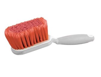 SJIPPIE borstel rood korte steel