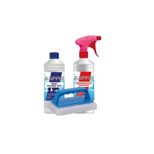 SJIPPIE pakket shampoo en wax met spons