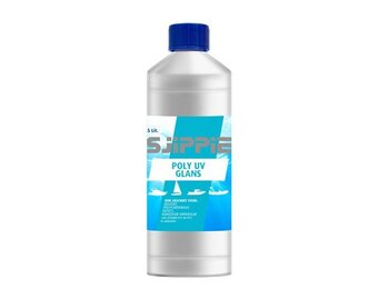 SJIPPIE poly UV glans / fles 500ml