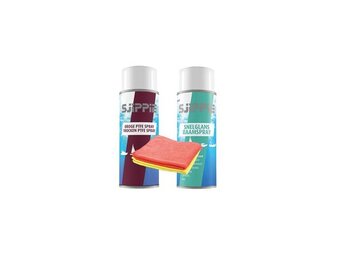 SJIPPIE pakket snelglans raamspray PTFE droog met 2 doekjes