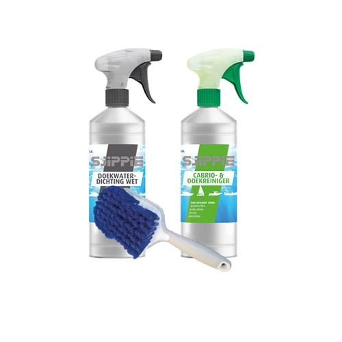 SJIPPIE pakket cabrio reiniger en beschermer nat HWB kort
