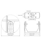 Zipwake Gimbal bracket tbv control panel