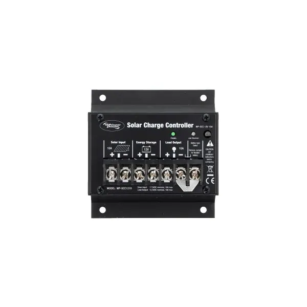 WhisperPower Zonne-laadregelaar PWM 12 V – 10 A