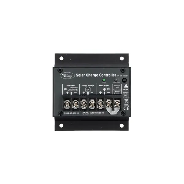 WhisperPower Zonne-laadregelaar PWM 12 V – 20 A