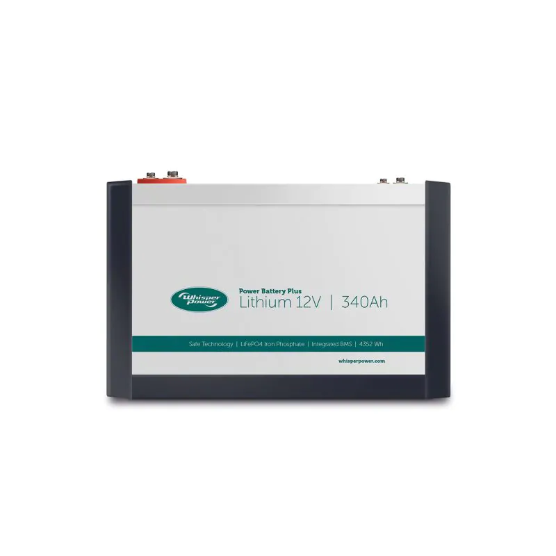 WhisperPower Lithium Power Plus 12 VDC – 340 Ah