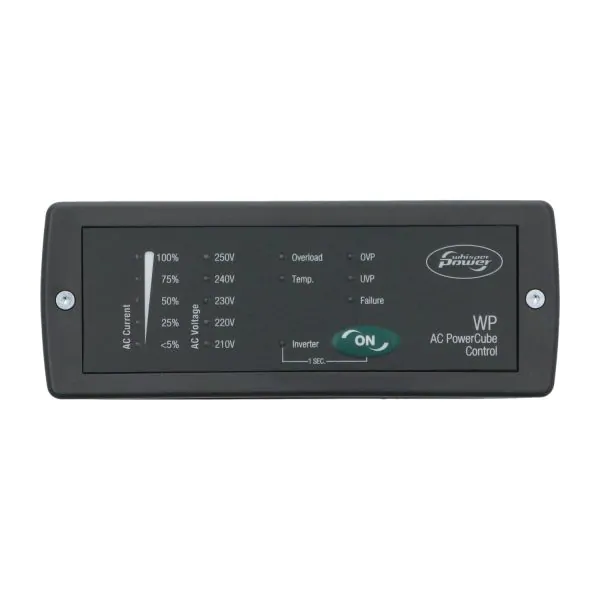 WhisperPower AC PowerCube afstandsbedieningspaneel