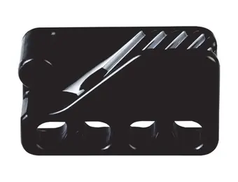 Clamcleat Stootwil klem 6-12 mm zwart