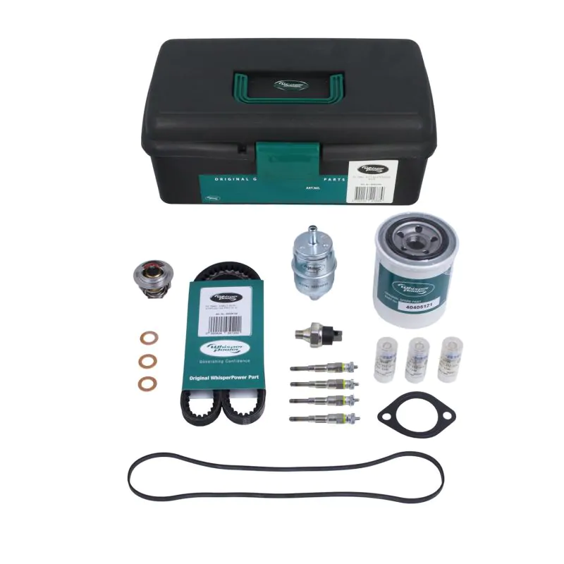 WhisperPower Onderhoud van de B-kit – alleen voor Kubota-motoren