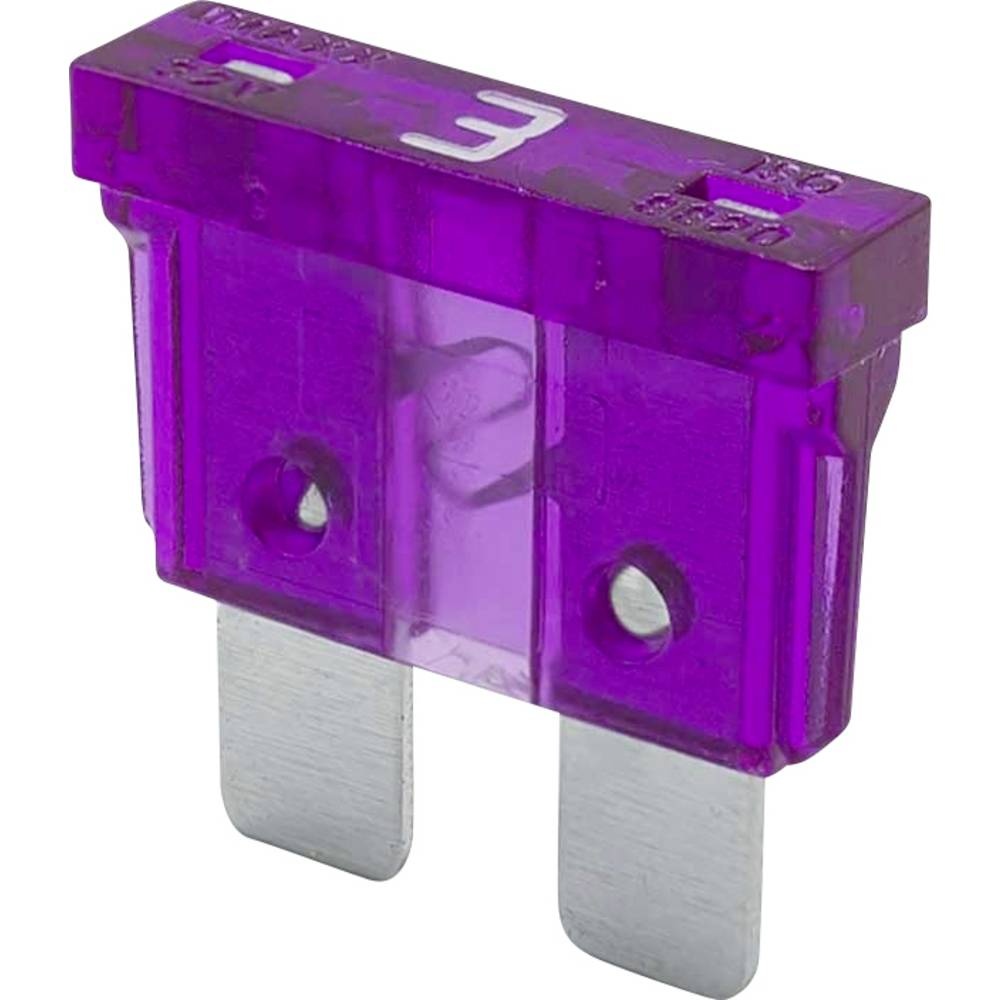 Talamex Steekzekeringen Set – Vlaksteekzekering 1 t/m 30 Ampère (Blister 4 Stuks)