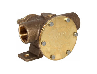 Jabsco 52080-2001 bronzen pomp, maat 80, voetmontage, BSP-schroefdraadaansluitingen