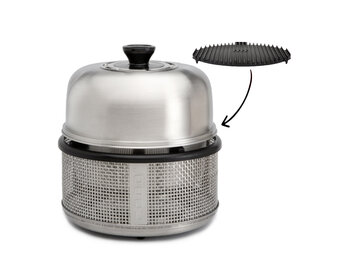 COBB Premier Air Barbecue RVS met grillplaat, Cobblestones en jetflame aansteker