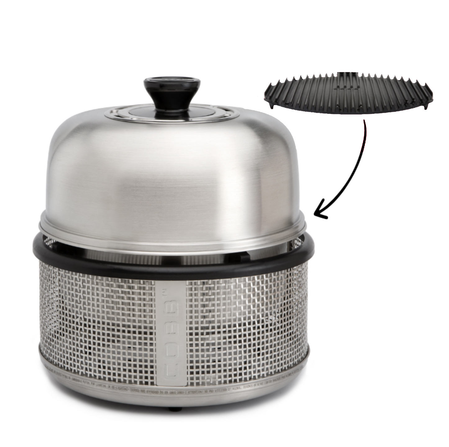 COBB Premier Air Barbecue RVS met grillplaat en luchtregeling