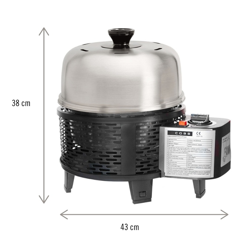 COBB Pro Gas matzwart, foto 2 van 6