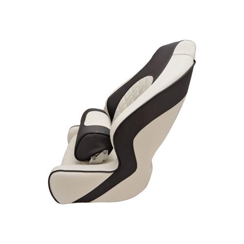 Hollex Stuurstoel Diamond Moon wit antraciet