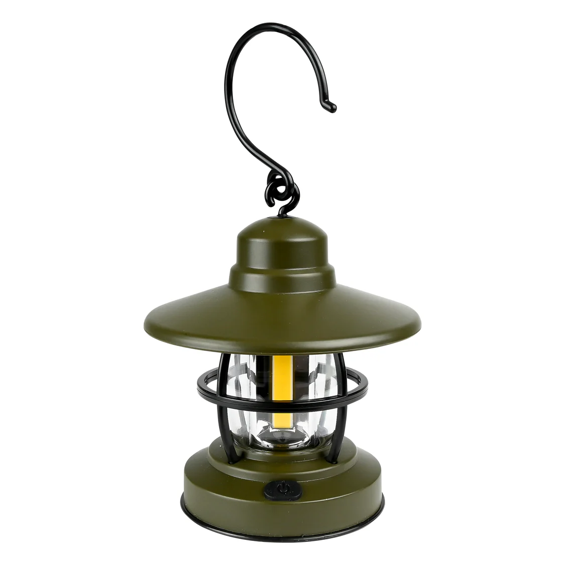 Benson Campinglamp mini met haak groen