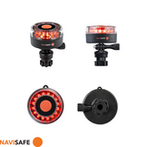 Navisafe Navilight 360°, rood, 2NM met Navimount basis