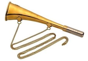  Scheepshoorn Misthoorn koper