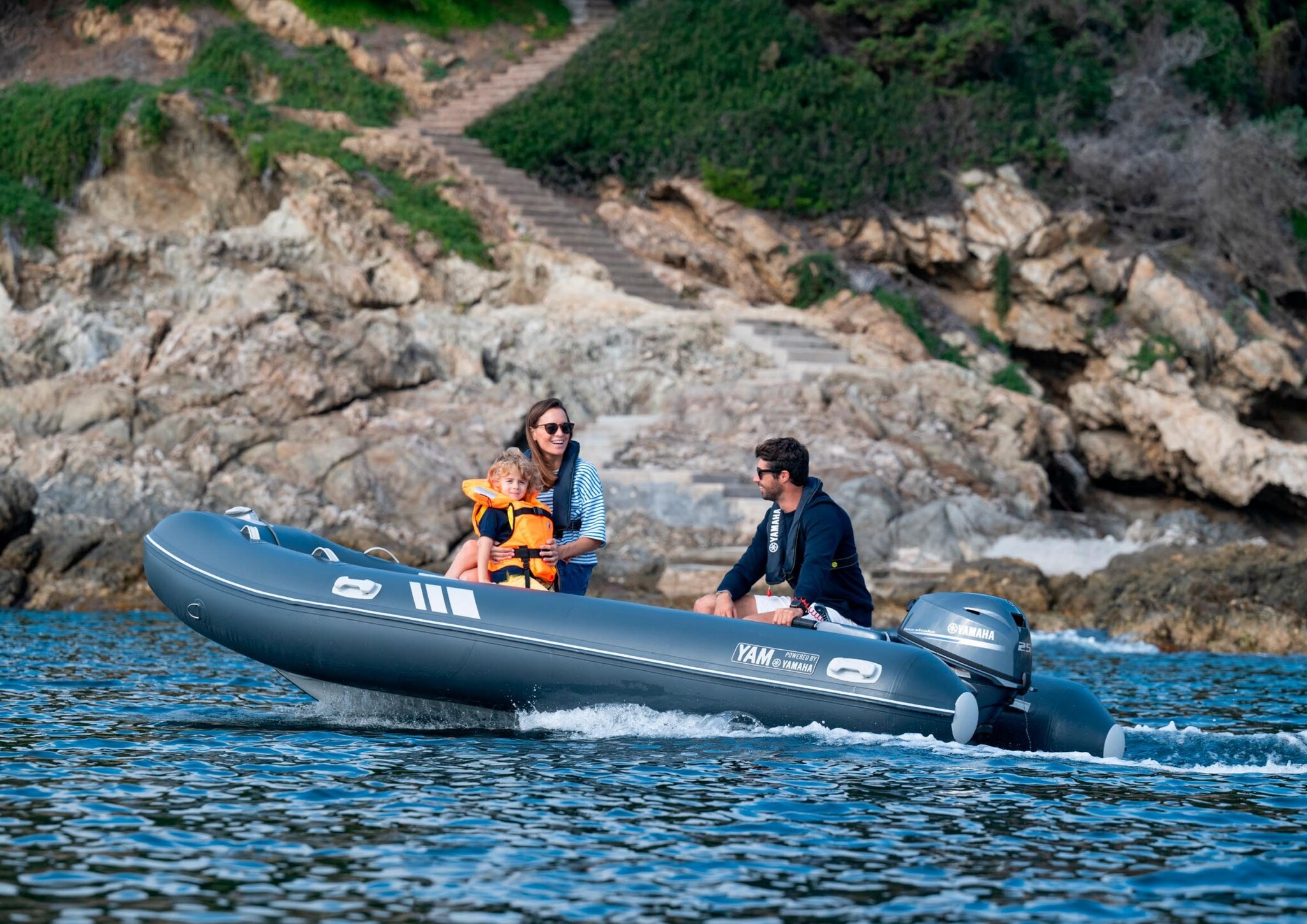 Yamaha YAM 420S met aluminium vloerdelen