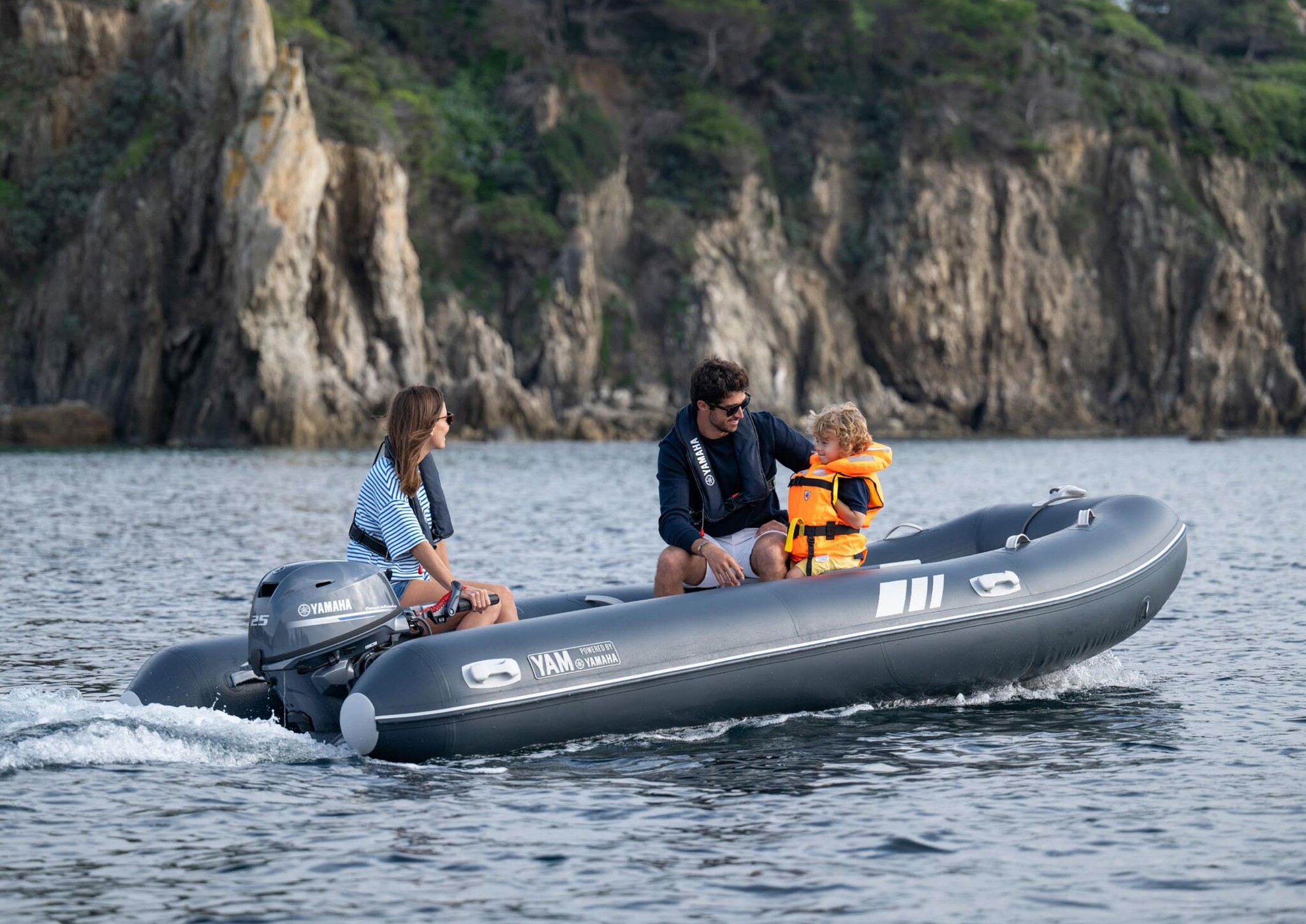Yamaha YAM 420S met aluminium vloerdelen