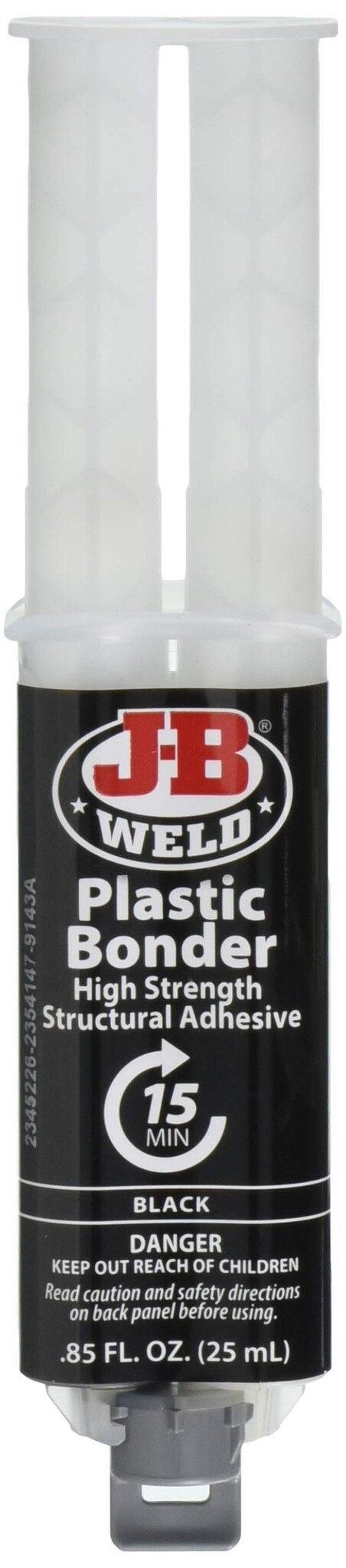 BW JB-Weld Black Plastic-Bonder - urethaan lijm voor bumpers, spoilers, carbon
