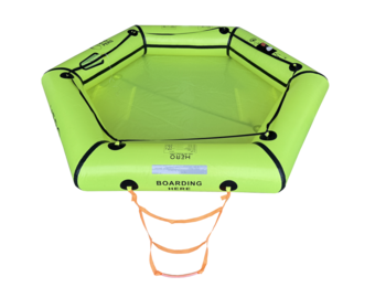 Hero Reddingsvlot Single Tube 4p - 6p tas