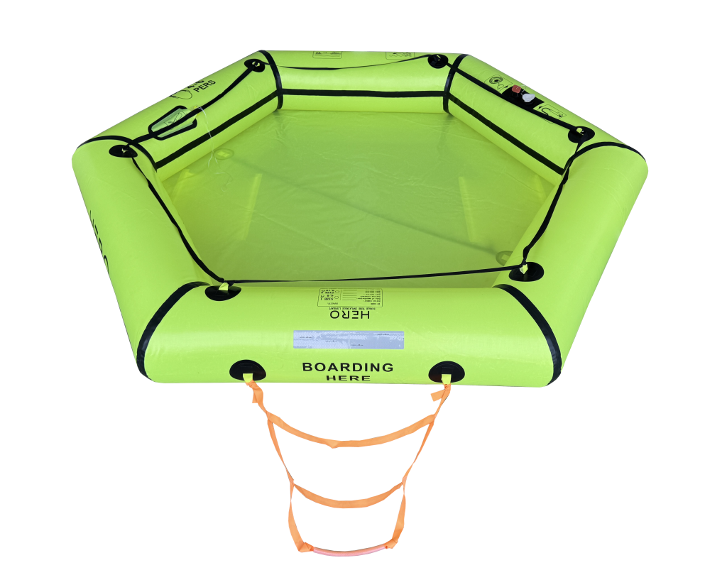 Hero Reddingsvlot Single Tube 4p - 6p tas