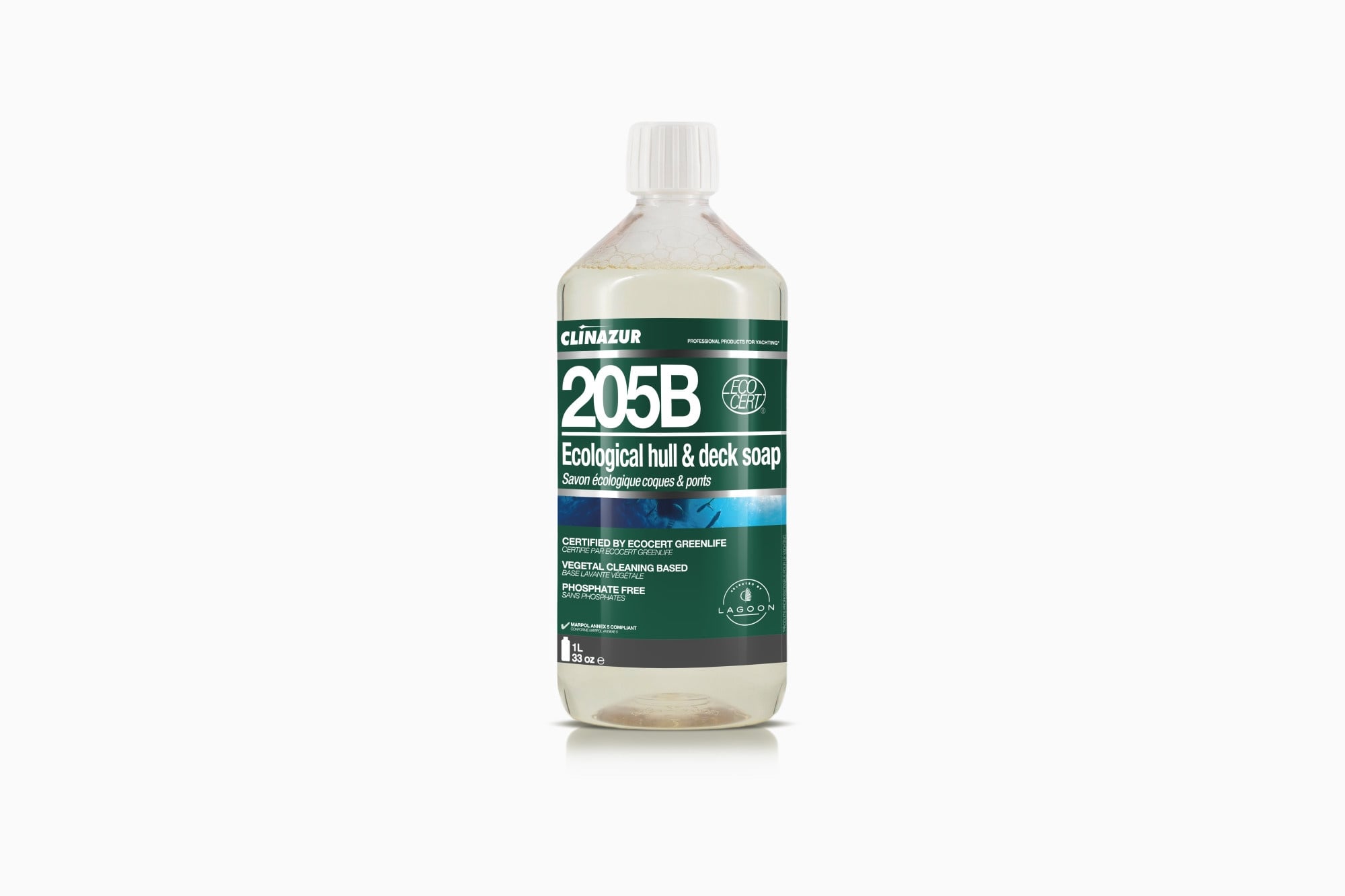Clinazur Clinazur 205B Ecologic hull&deck soap