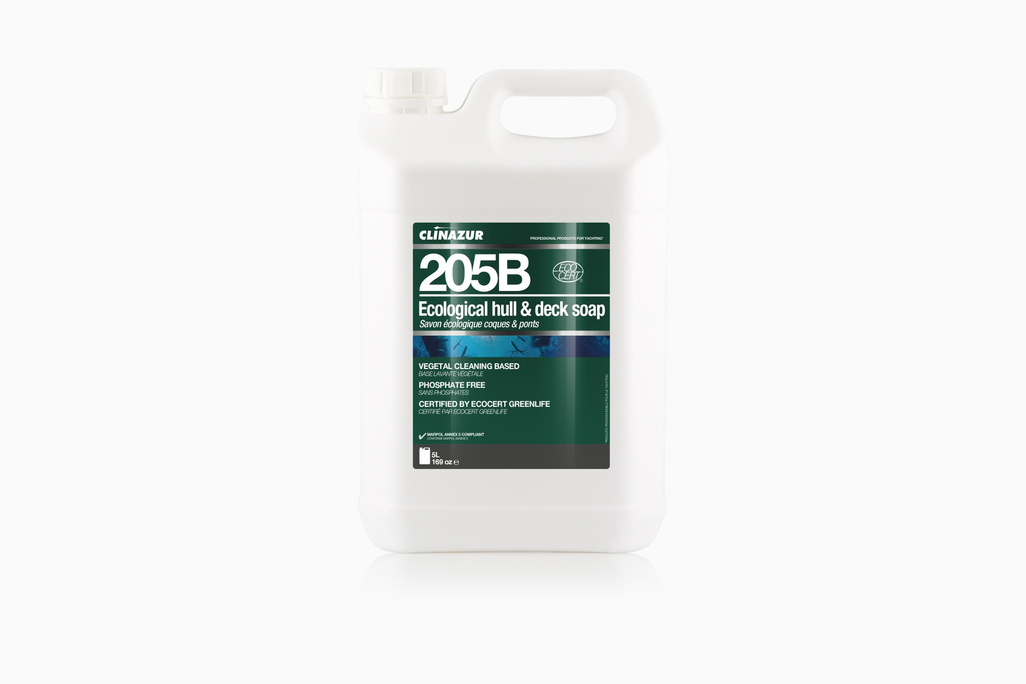 Clinazur Clinazur 205B Ecologic hull&deck soap