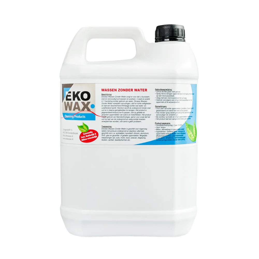 Ekowax Wassen zonder water