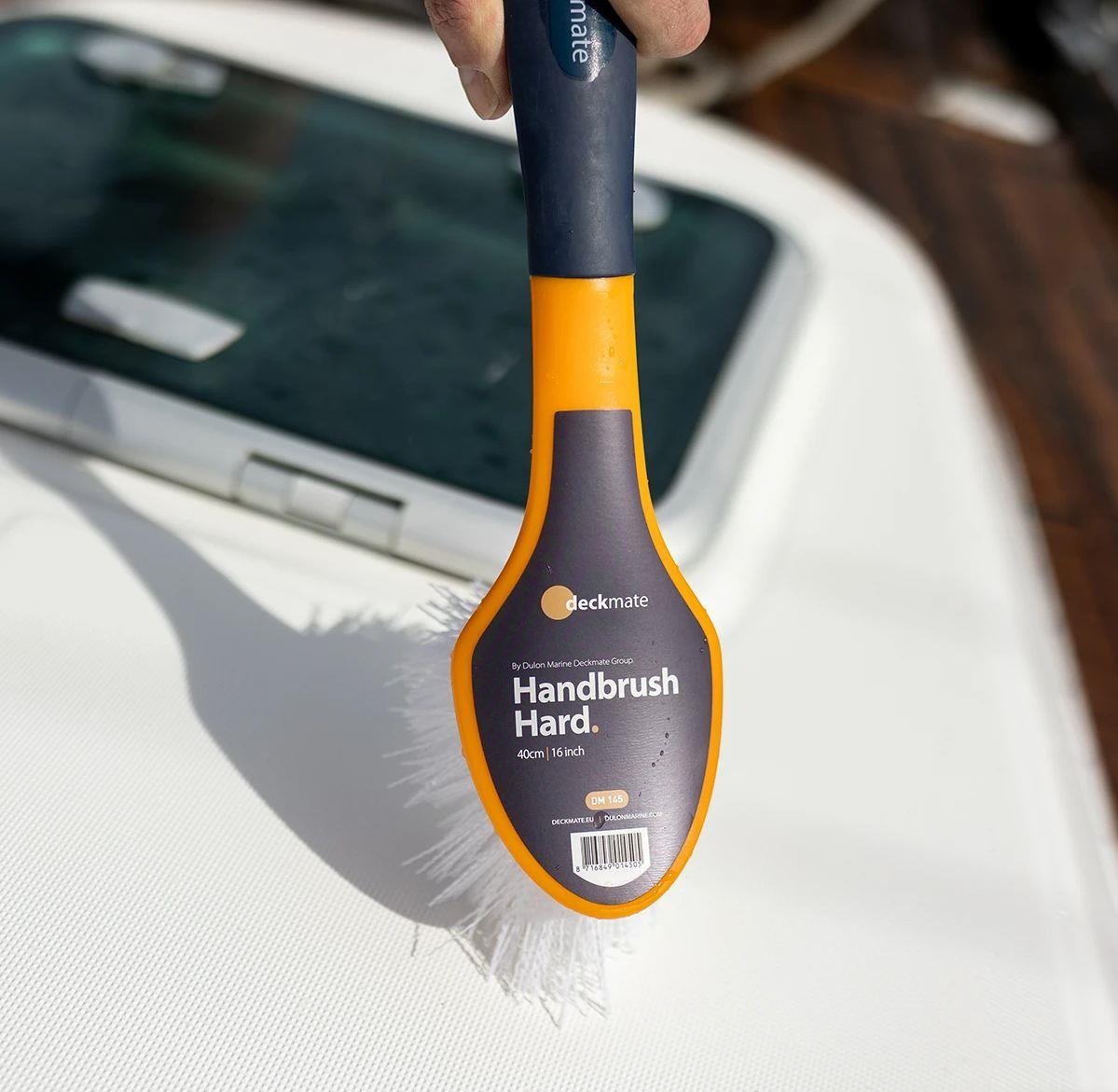 Deckmate Handborstel hard wit