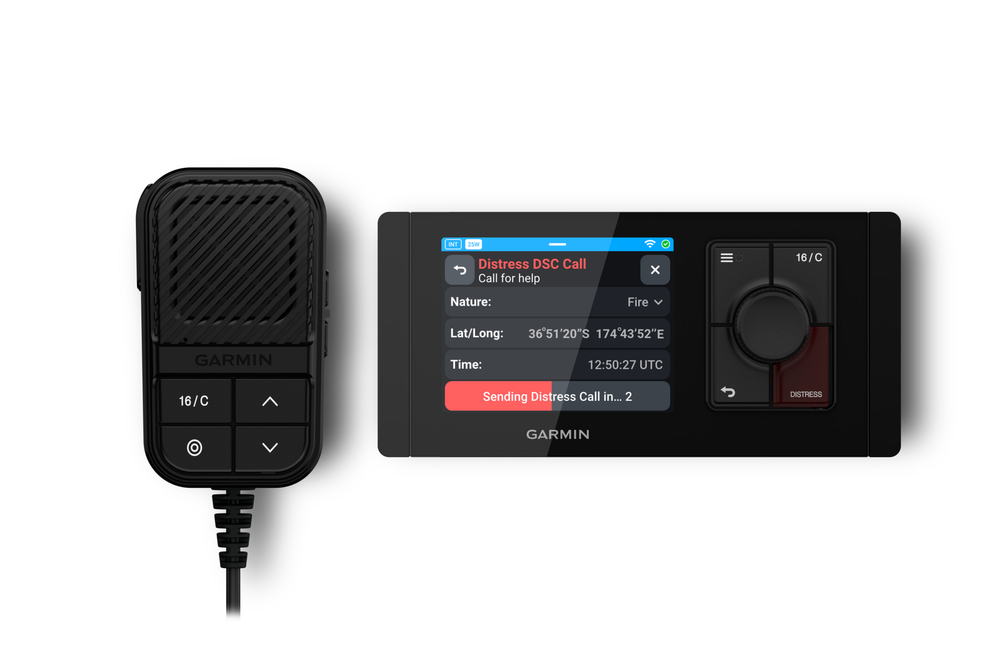 Garmin Signal™ VHF 400 Maritieme VHF-radio met ingebouwde AIS-transponder